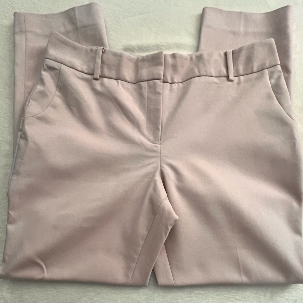 Chaus New York Pale Pink Trouser Office Pants, Size 10